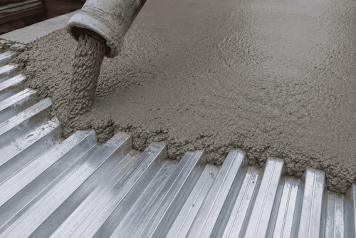 Hoeveel beton op zwaluwstaartplaten?